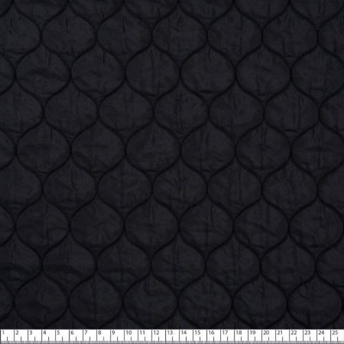 Tissu doublure matelassé noir