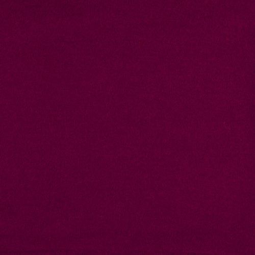 Tissu sweat fin uni violet